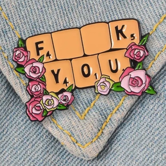 F@#ck you enamel pin - Picture 4 of 4